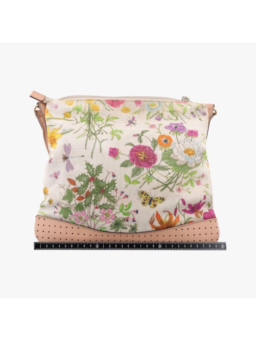 Gucci Flora Multicolor Ivory Canvas Leather - Picture 2 of 16